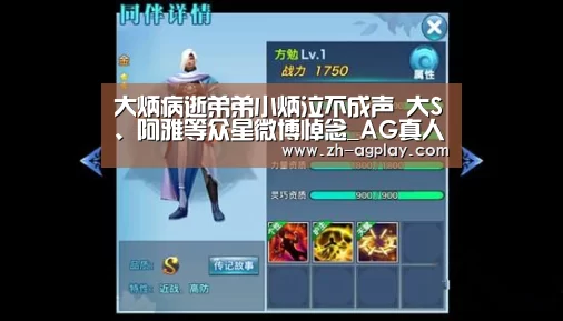 大炳病逝弟弟小炳泣不成声 大S、阿雅等众星微博悼念_AG真人平台(图2) AG真人APP